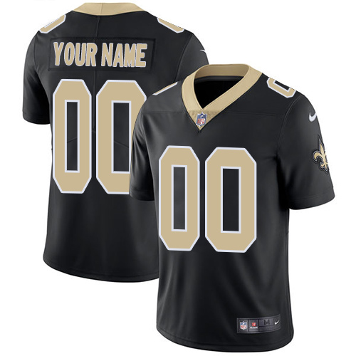 Men's New Orleans Saints ACTIVE PLAYER Custom Black NFL Vapor Untouchable Limited Stitched Jersey